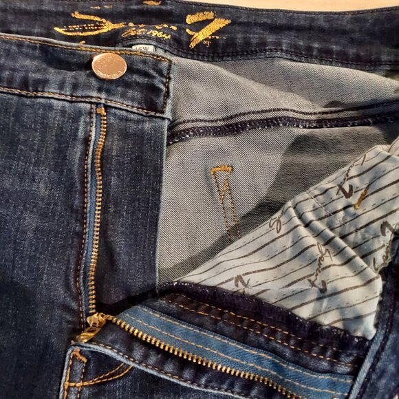 Seven7 Boombshell Hi Rise Bootcut Jeans Size 16W - Picture 10 of 10